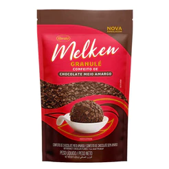 Chocolate Granulado Granule Meio Amargo 400g Melken - Harald