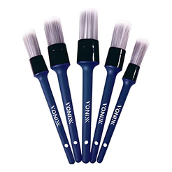 Kit Pinceis Detalhamento Automotivo Interno Limpeza Delicada