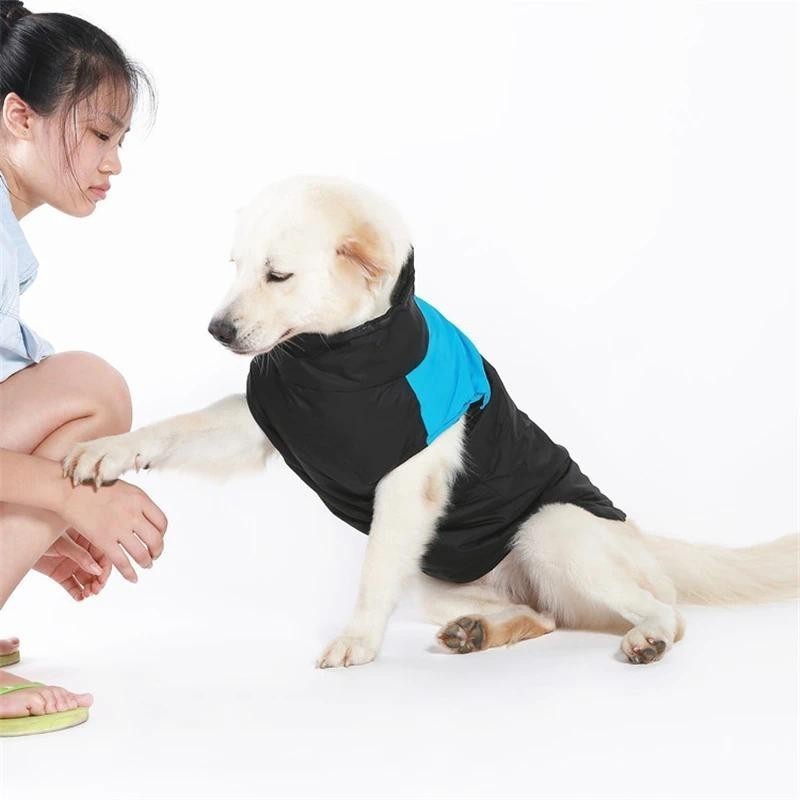 Winter Pet Dog Clothes Warm Big Dog Coat Puppy Clothing Waterproof Pet Vest Jacket For Small Medium Large Dogs Golden Re — R$ 37,80 em Shopee, 54% OFF
