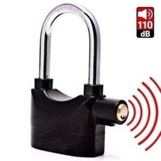 Cadeado antifurto para motocicleta com alarme sonoro em Oferta na Shopee