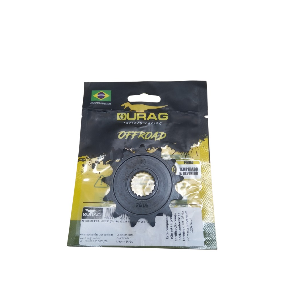 DURAG PINHÃO PIAO 13 Yamaha YZF-250 / YZ 125 / WR 250 2001-2016