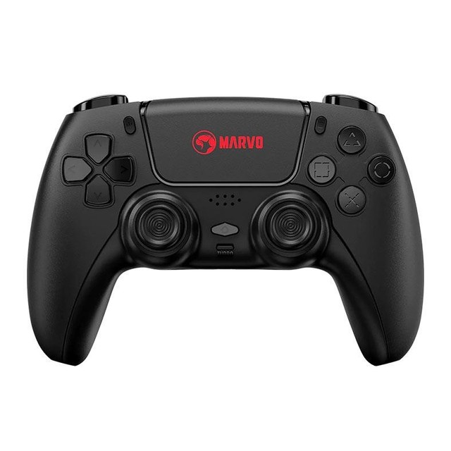 Controle Gamer Marvo GT-90 Pact 70, PS4/IOS/Windows/Android, Preto, GT-90