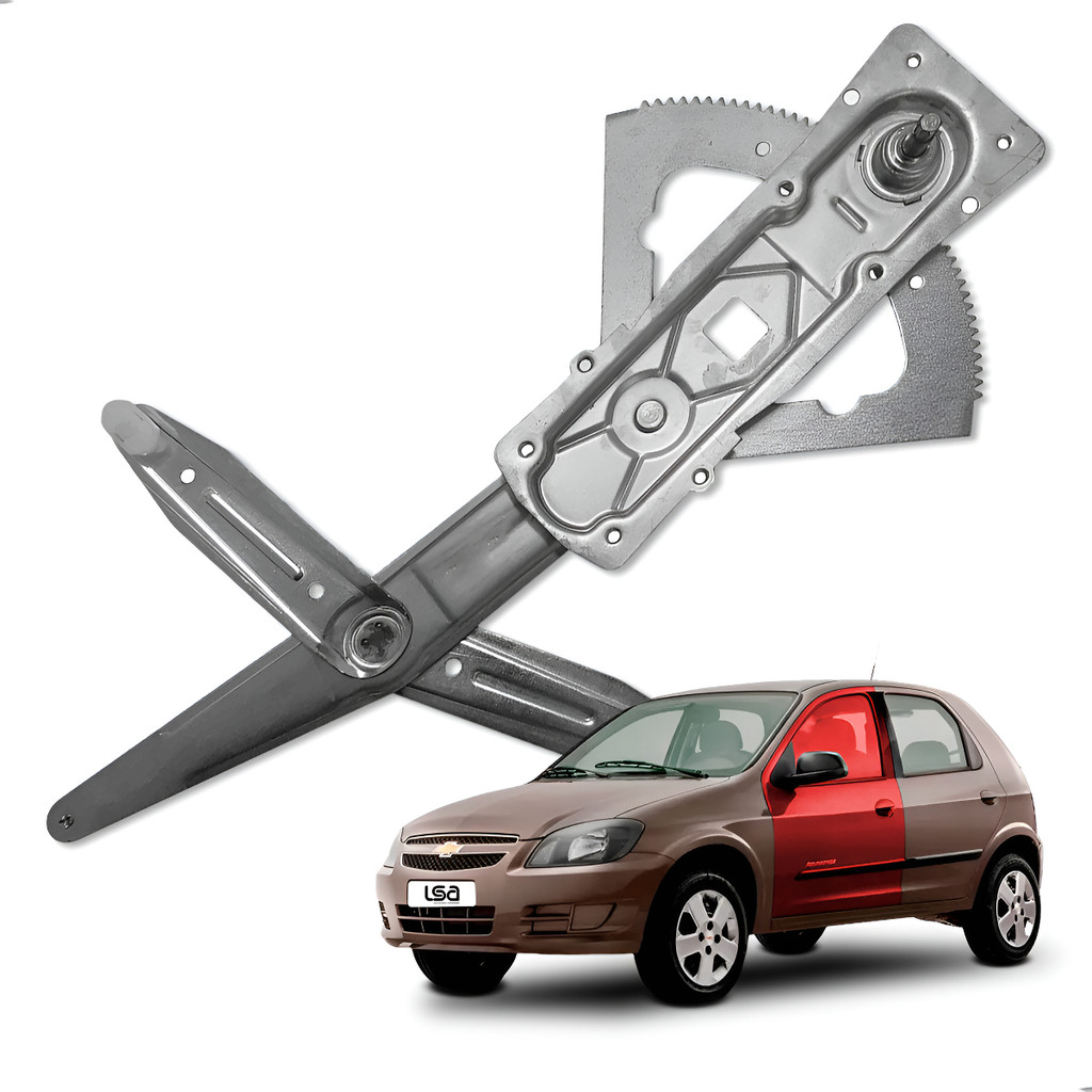 Máquina de Vidro Manual Dianteira Lado Esquerdo para Chevrolet Prisma e Celta 2000 a 2006 Motorista em Oferta na Shopee