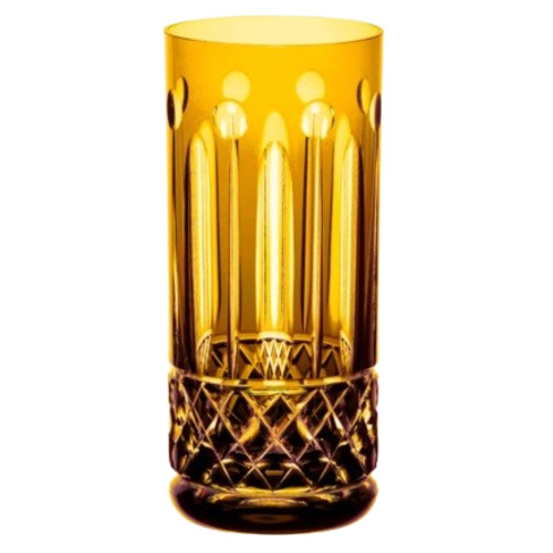 Copo de Cristal Long Drink Lapidado 430ml - Strauss