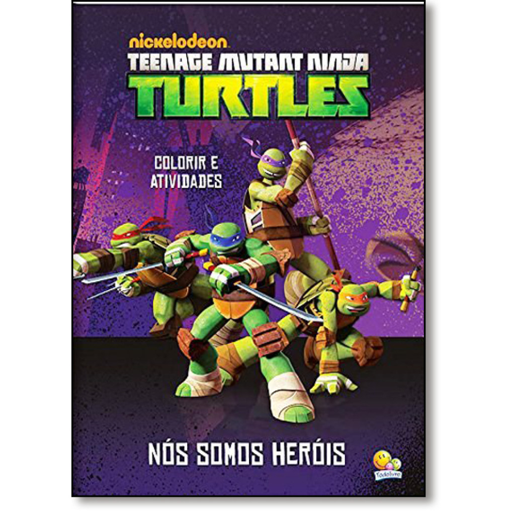 Colorir e Atividades-Ninja: Nós Somos Heróis!