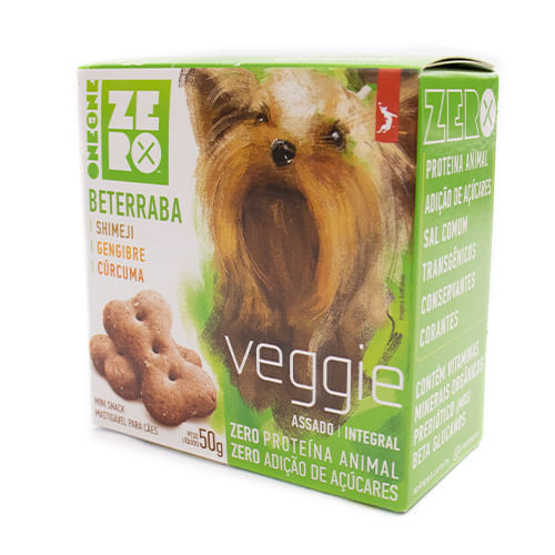 Petisco One By One Mini Snack Zero Veggie 50g