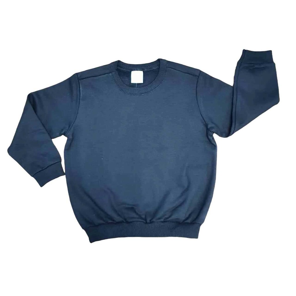 Blusa Moletom Infantil Básica Malwee Preta