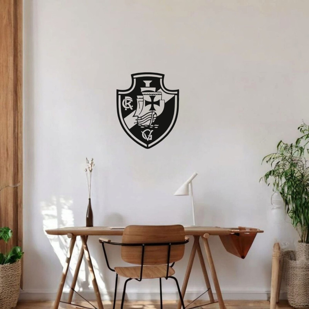 Quadro Vasco Da Gama Decorativo Time  Futebol Mdf Esporte