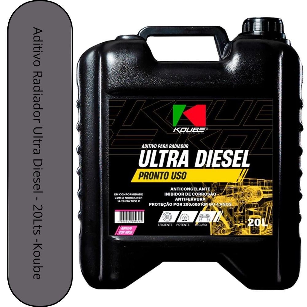 Aditivo Radiador - Ultra Diesel Concentrado - 20Lts - Koube