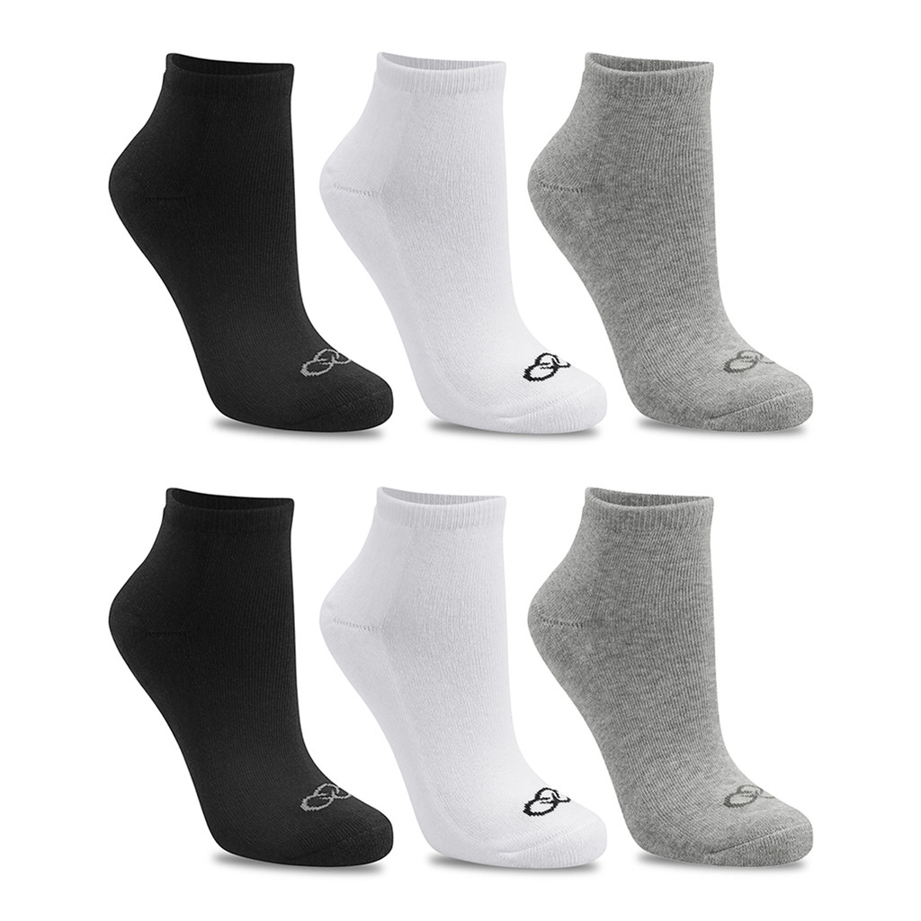 Kit 6 Pares de Meias Cano Curto Adulto Olympikus Original