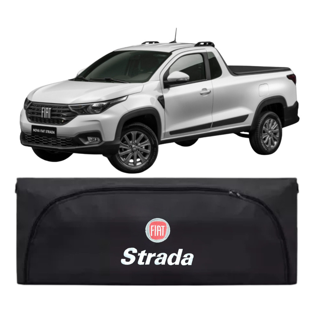 Bolsa Impermeável Bordado Caçamba P/ Strada Ranch Ultra 380l