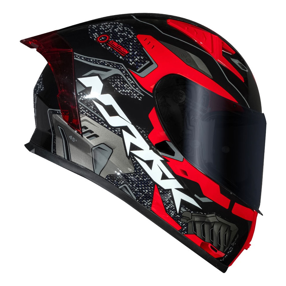 Capacete Norisk Flow FF391 Masculico Feminino com 2 Viseira + Spoiler + Narigueira Novo