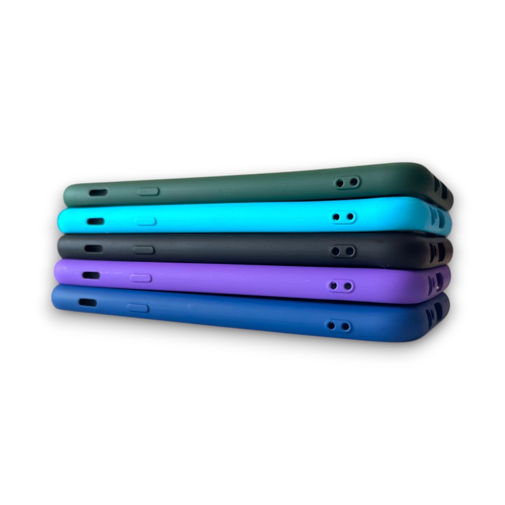 Capa Samsung J8 Silicone Aveludada Protege Câmera Colorida Capinha Anti Impacto