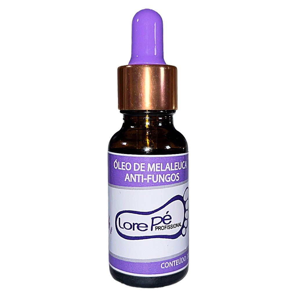 Óleo de Melaleuca Anti-Fungos Lore Pé 20ml em Oferta na Shopee