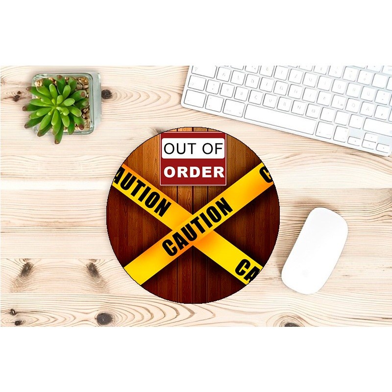 Mouse Pad Redondo 19x19 Elevador Série The Big Bang Theory Geek Nerd Gamer
