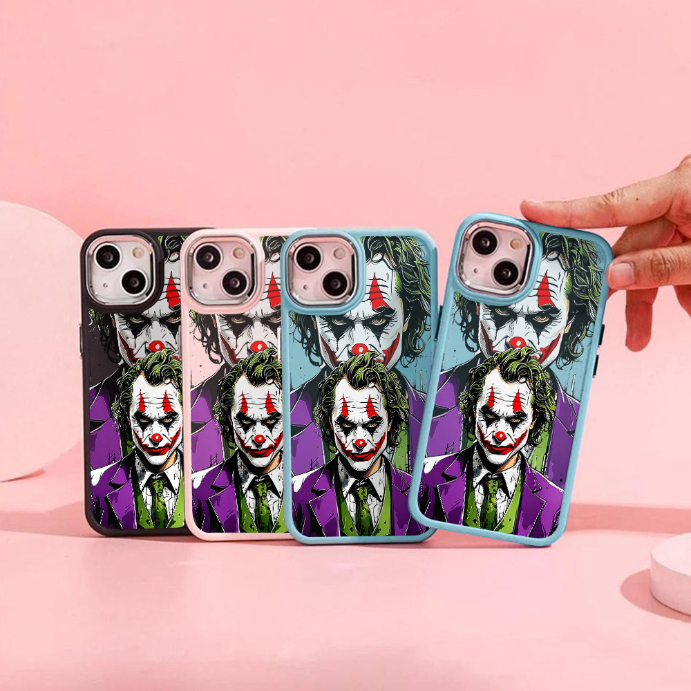 Capinha Capa de celular Silicone Coringa Insano da DC Para iPhone 16 15 14 13 12 11 Promax XS MAX XR X 14 15 Plus case