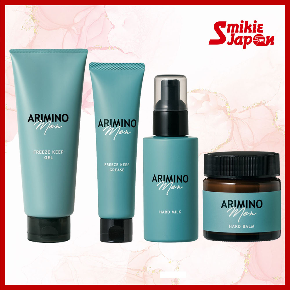 ARIMINO Men Hair Styling Series Freeze Keep Grease / Hard Balm / Hard Milk / Freeze Keep Gel Diect From Japan