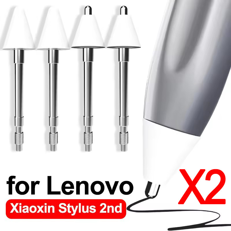 2 Unidades De Pontas De Lápis Stylus De Substituição Para Lenovo Needle Tube Pen Nib Xiaoxin Ponta De Caneta De 2a Geraç