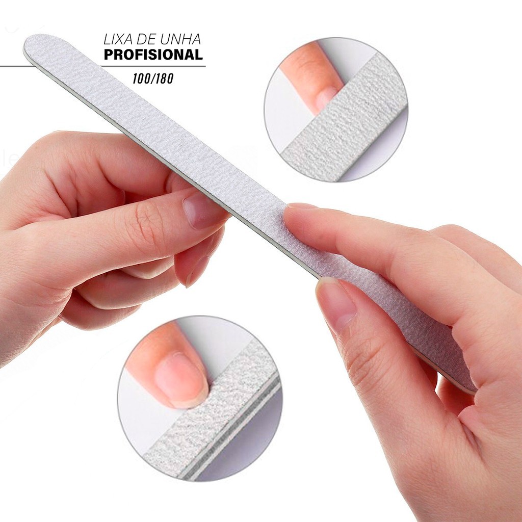 Lixa 100/180 Manicure Profissional
