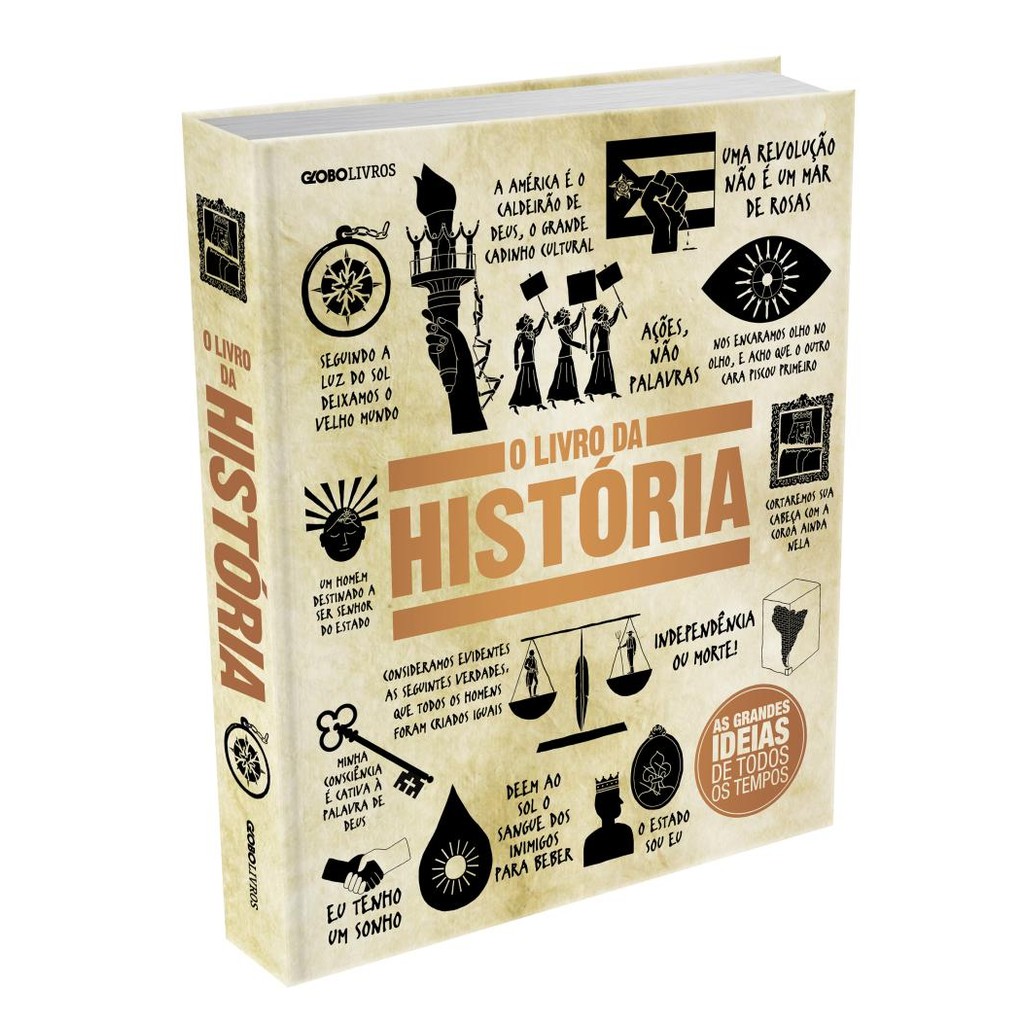 Livro O livro da história - Livros Sorocaba