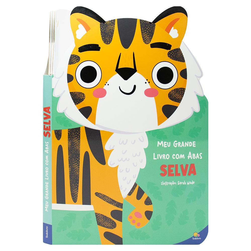 Livro Meu Grande Livro com Abas: Selva - Livros Sorocaba