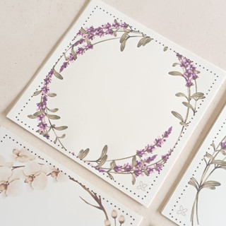 KIT Bloquinhos de Recado 04 Estampas 200fls | ARCO FLORAL Papel: Marfim em Oferta na Shopee