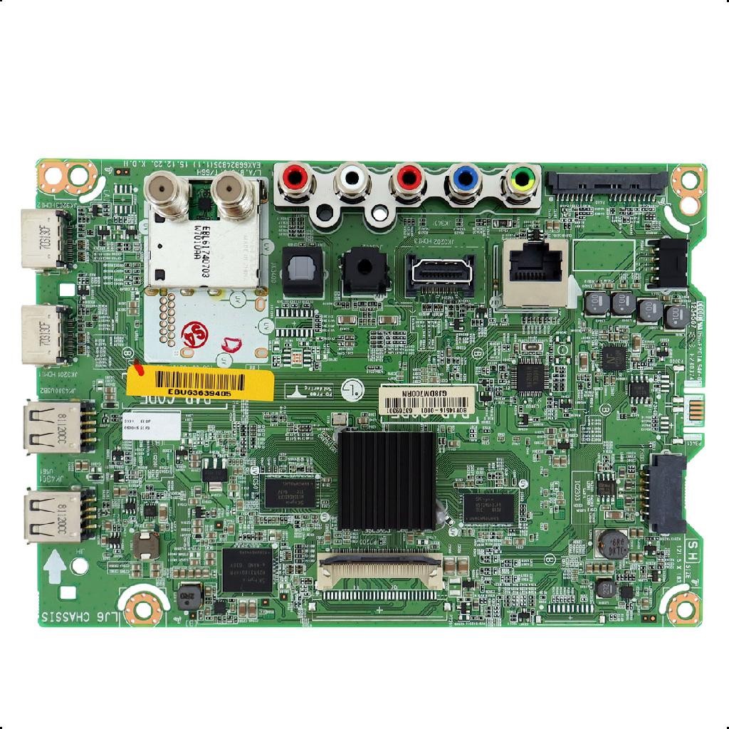 Placa Principal Tv LG 55lh6000 Ebu63639405 Eax66824805 Nova