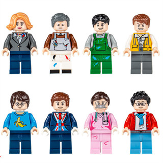 Blocos de construção de bonecos de ação para crianças aprendendo brinquedos em Oferta na Shopee