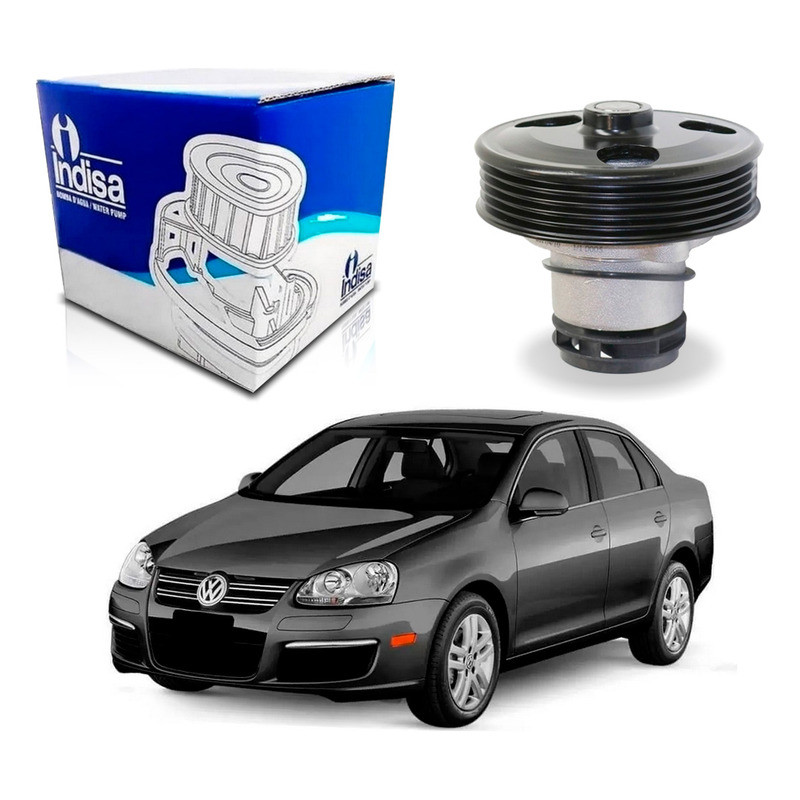 Bomba Dagua Indisa Volkswagen Jetta 2.5 20v 2006 A 2010 em Oferta na Shopee