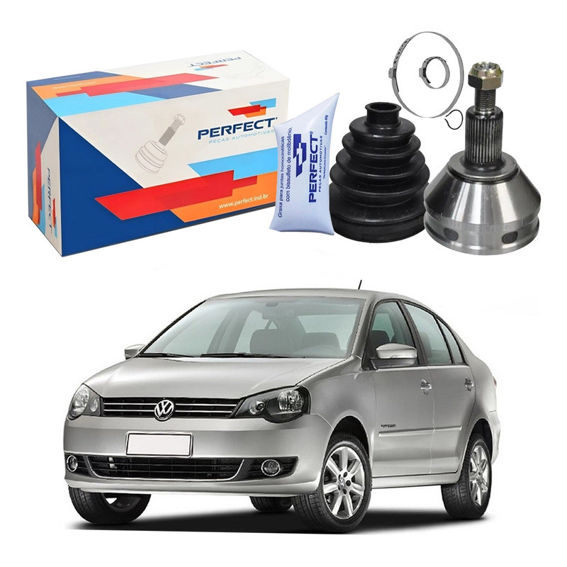 Junta Homocinetica Polo Sedan 1.6 2.0 Com Abs 2012 A 2015