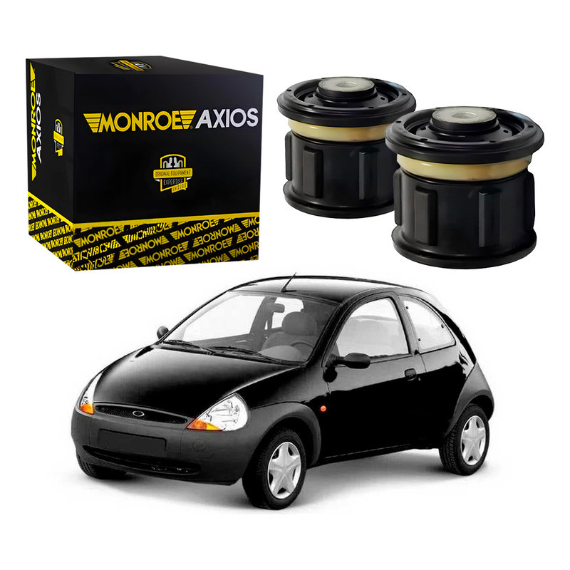 Par Bucha Eixo Traseiro Axios Ka 1.0 1.6 2000 A 2002 em Oferta na Shopee