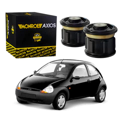 Par Bucha Eixo Traseiro Axios Ka 1.0 1.6 2000 A 2002
