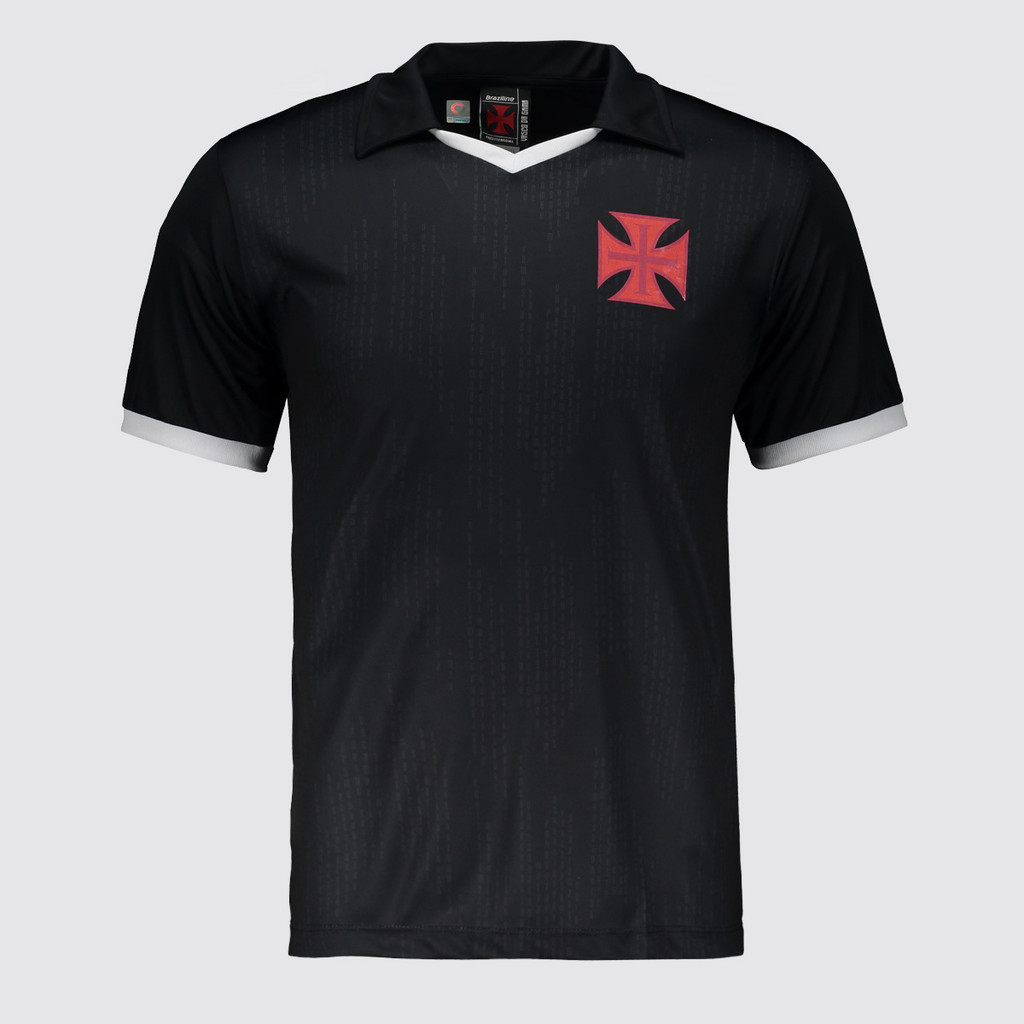 Camisa Vasco Grito Preta em Oferta na Shopee