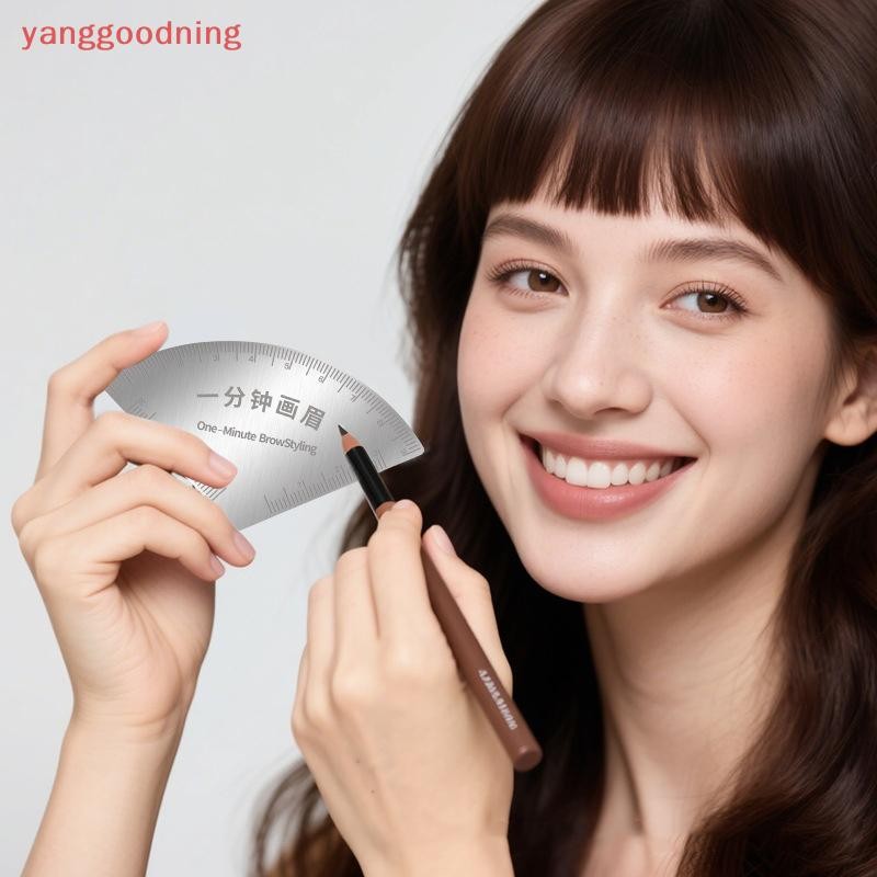 (YGN) Desenho Rápido Sobrancelha Desgin Régua Microding ping Ferramenta Moldar Maquiagem Permanente Guia De Suprimentos em Oferta na Shopee