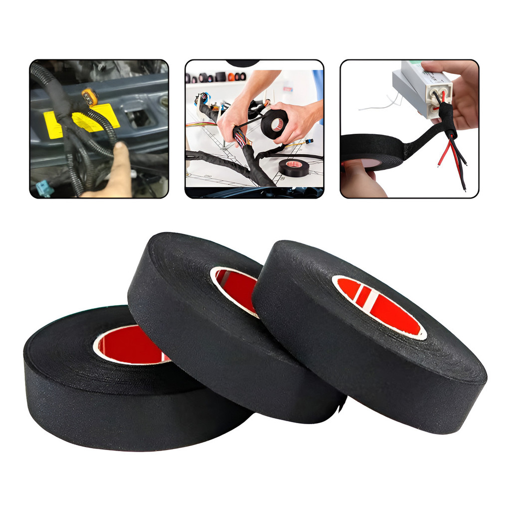 Fita Tecido Protetor Fios Tubulação Mangueiras Uso Geral Pt em Oferta na Shopee