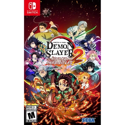 Demon Slayer Kimetsu no Yaiba The Hinokami Chronicles 2 Switch Midia Fisica