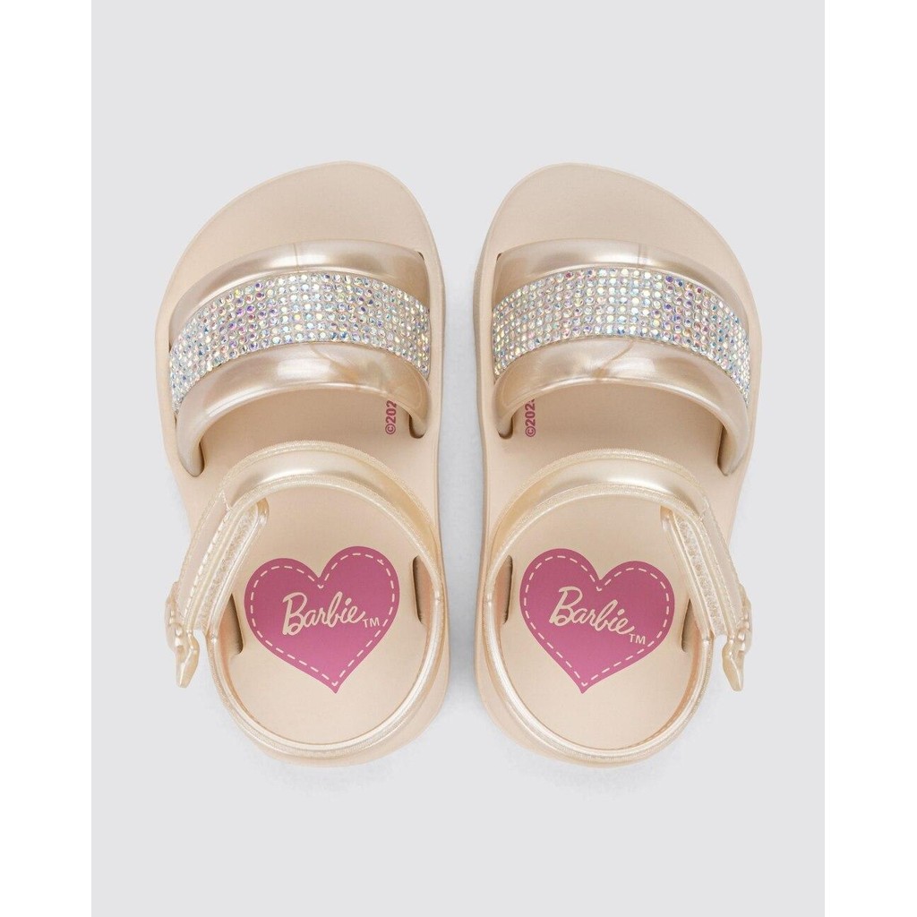 Detalhes do Sandália Infantil Grendene Kids Barbie Rosy