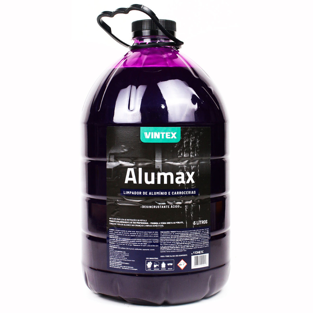 Limpador de Alumínio e Carrocerias Intercape Vintex Alumax - 5 Litros