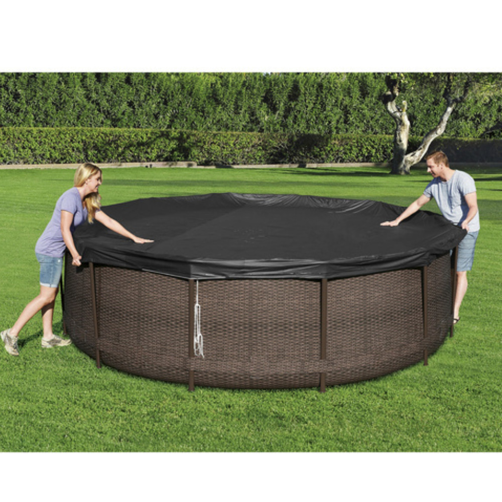 Capa para Piscina Estrutural Bestway Frame Pool Cover 3,66m — imagem 2 de 2