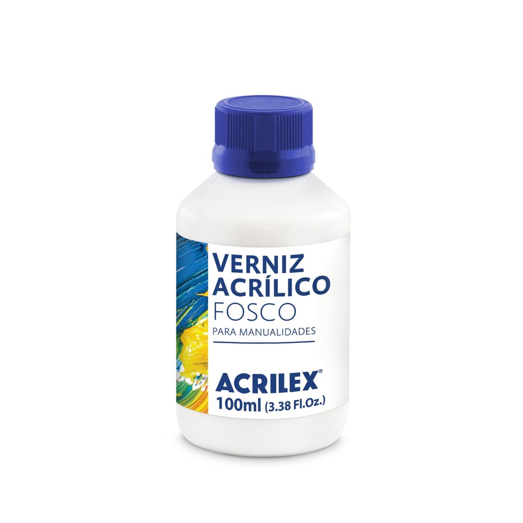 Verniz Acrílico Fosco Acrilex 100ml, 16910