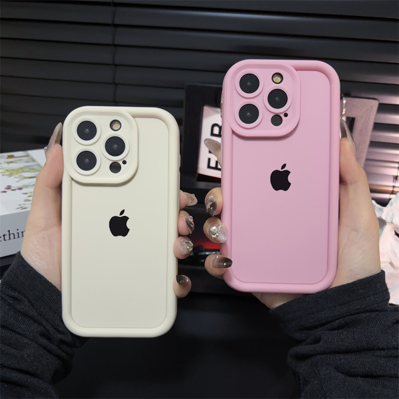 Capinha Capa de telefone Resistente A Choques Para iPhone 11 12 13 14 15 16 Pro Max Plus normal silicone macia case em Oferta na Shopee