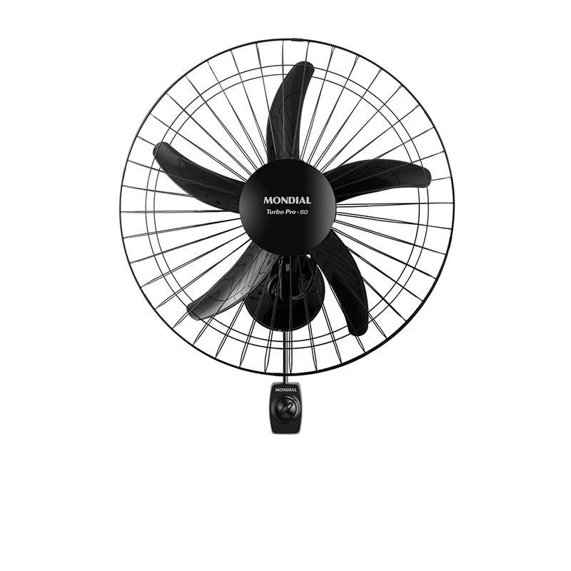 Ventilador de Parede 50cm 150W Turbo Pro NVPPRO50 Preto Mondial em Oferta na Shopee