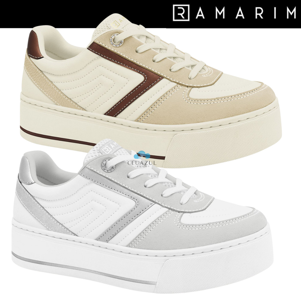 Tênis Ramarim Feminino Plataforma Casual Conforto Original em Oferta na Shopee