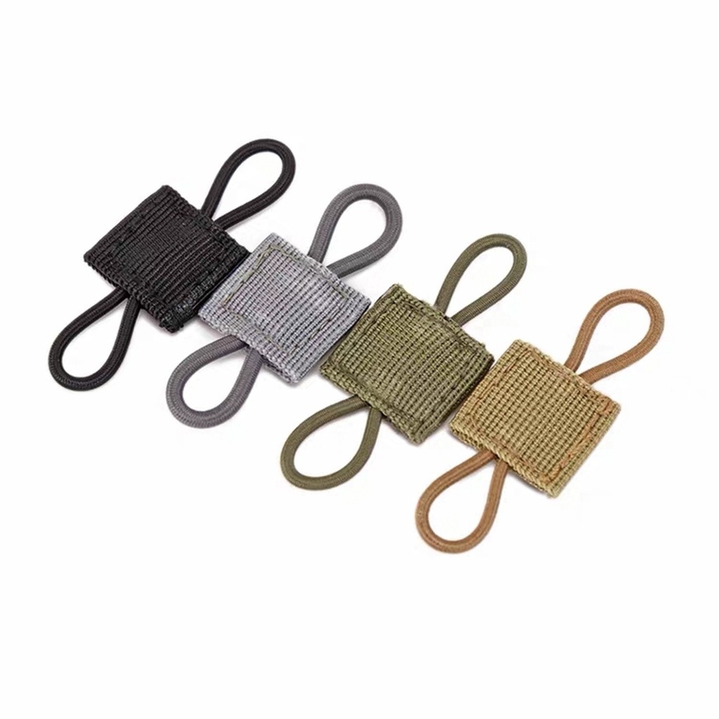 Ventilador militar sistema MOLLE mochila colete acessório fivela cinto tático fivela de fixação PTT antena lanterna five