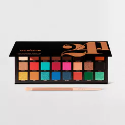 Kit Paleta de Sombras 24.1 Cores + Pincel para Sombra (2 Produtos)