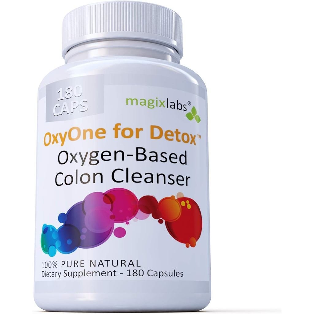 Oxy para Desintoxicação – Poderoso Limpador de Cólon à Base de Oxigênio (Pó de Magnésio Oxy) para Limpeza + Desintoxicaç