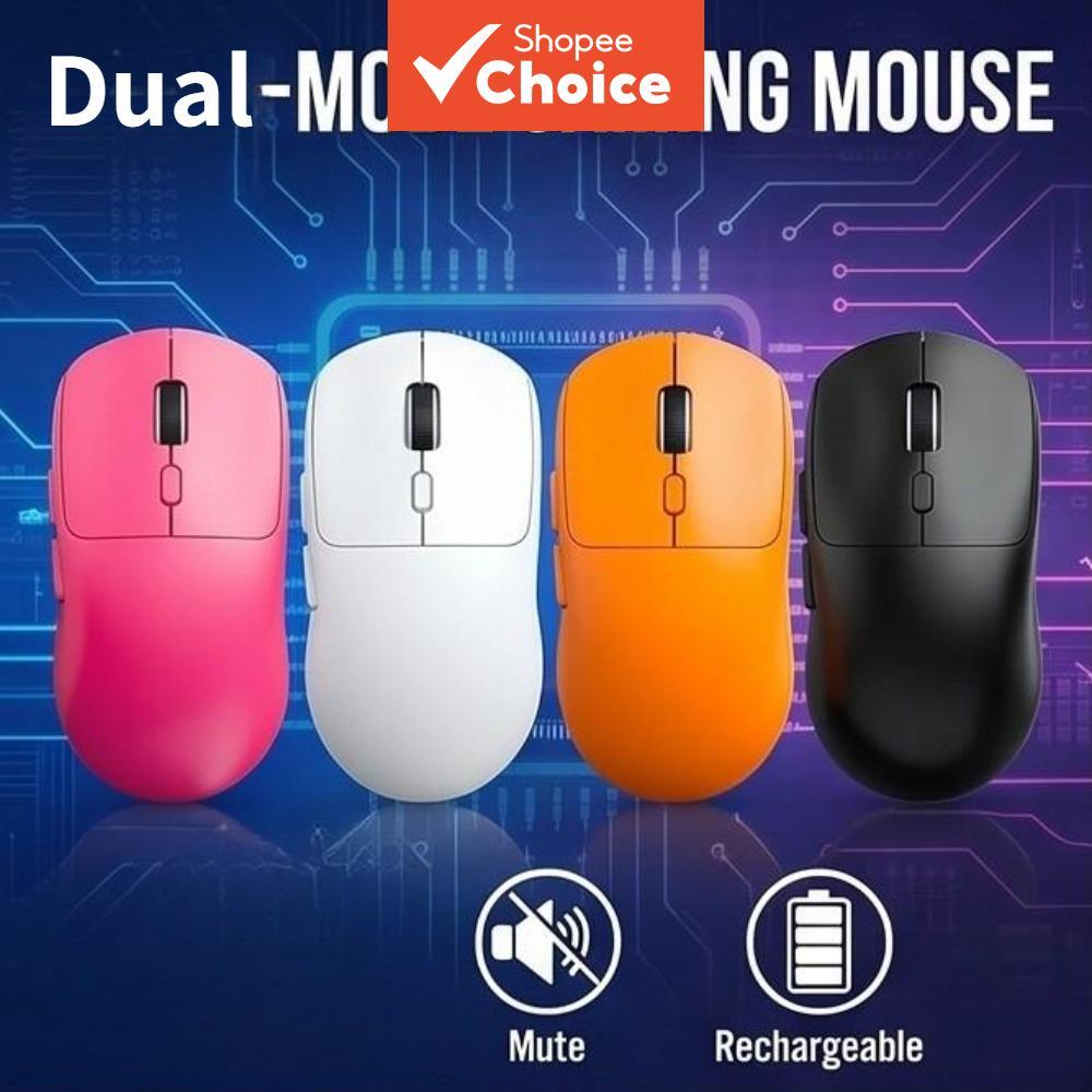 Mouse Óptico Sem Fio M348 Ergonomico Silencioso 2.4G com 5 Botões, Recarregável e Ultrafino, Bluetooth de Alta Precisão