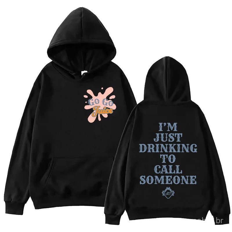 Sabrina Carpenter Man's Best Friend Go Go Juice Hoodie Harajuku Hip Hop Pullover Tops Sweatshirt Gift