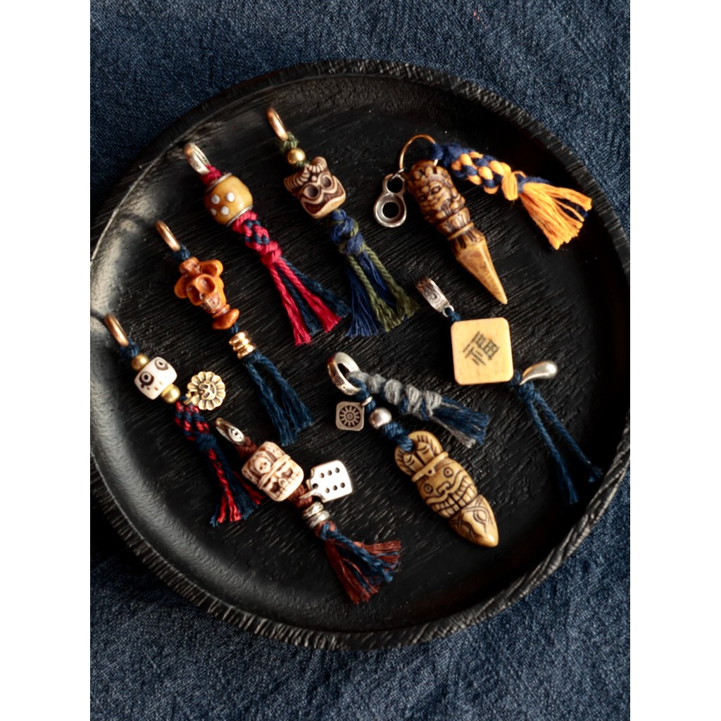Todos os tipos de estilo tibetano camelo lado pendurado artesanal diy acessórios pulseira colar pingente acessórios moda