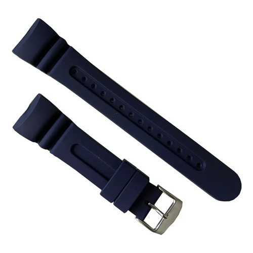 Pulseira Para Aqualand Citizen Meia Lua Azul Azul 2.6 Cm